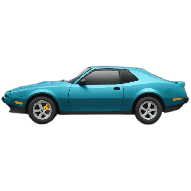 Voiture qui drift emoji