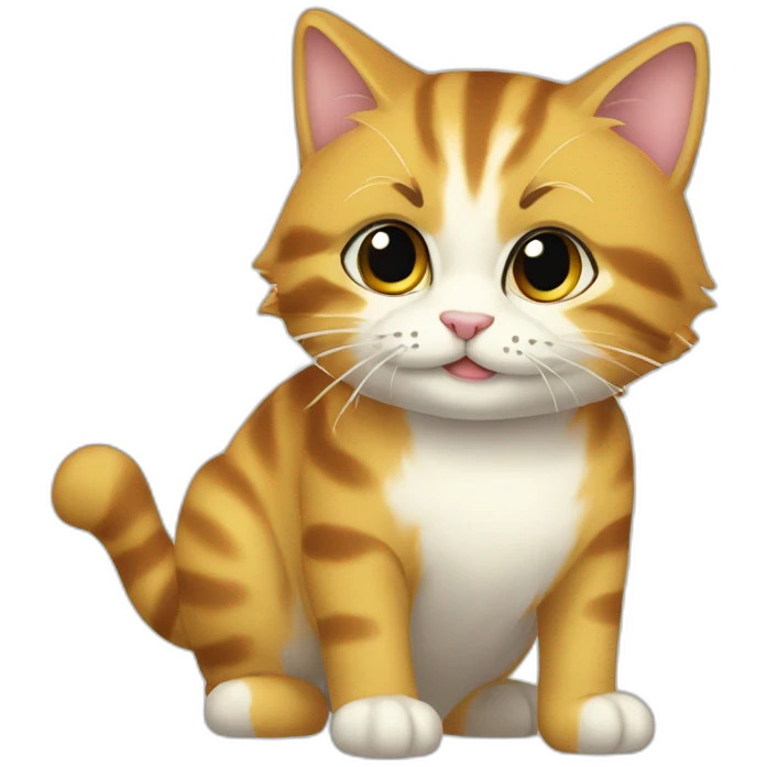 кошка пьет водку emoji