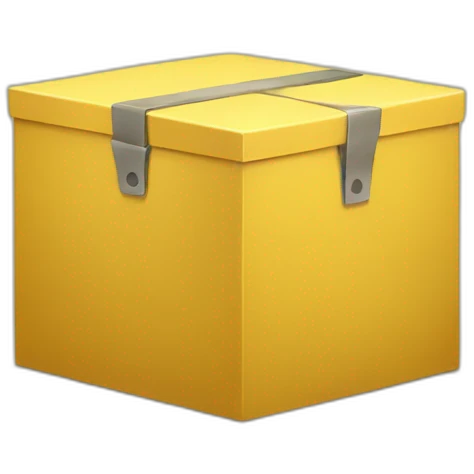 mistery box yellow emoji
