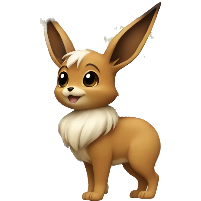 Eevee is traveling around the world  emoji