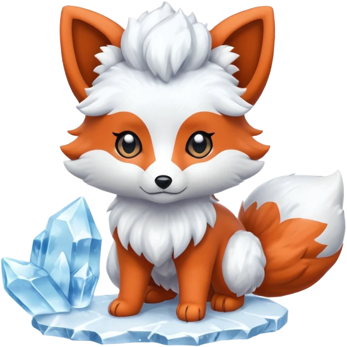 "Alolan Vulpix" Pokémon emoji
