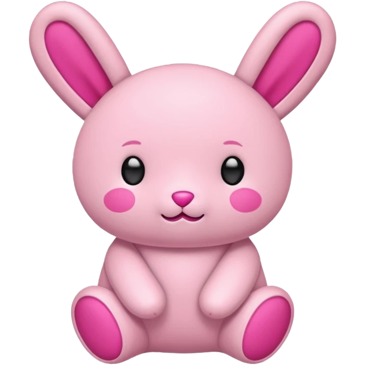 Pink Labubu doll emoji