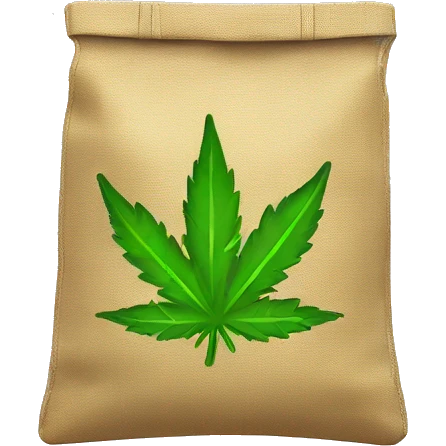 weed bag emoji