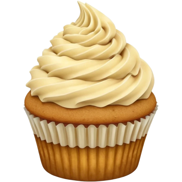 Apple spiced chai cupcake with apple filling  emoji