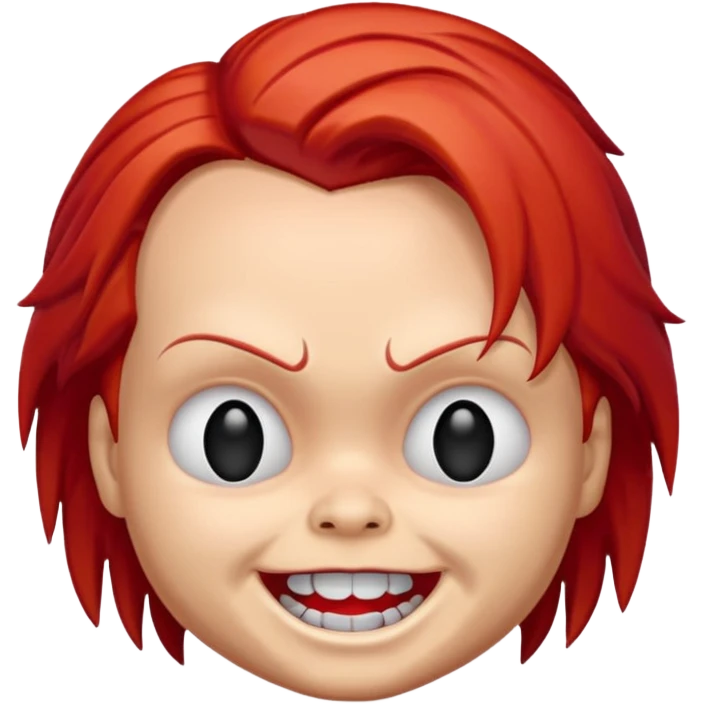 Un emojin de chuky emoji