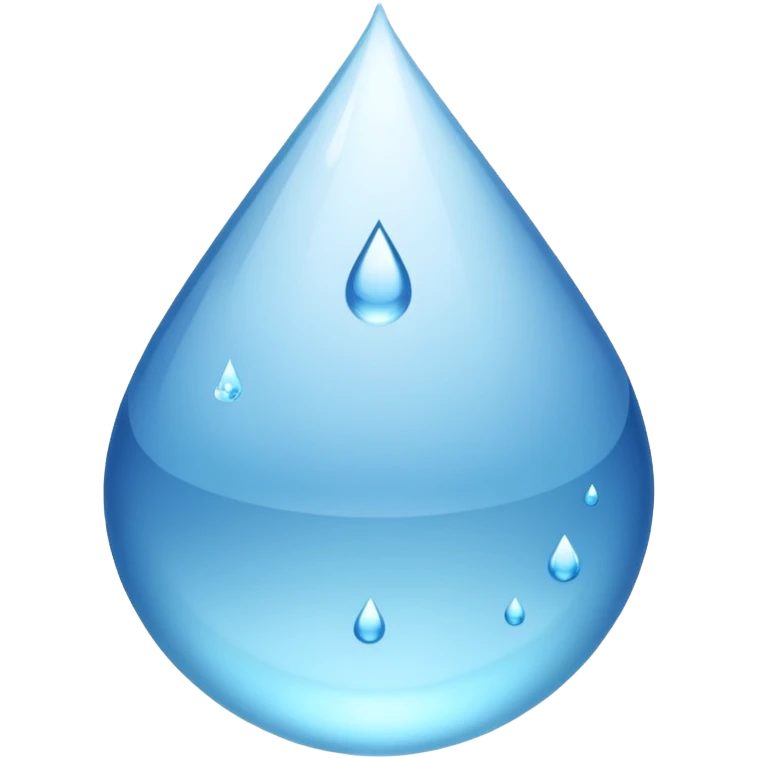 Cute water emoji