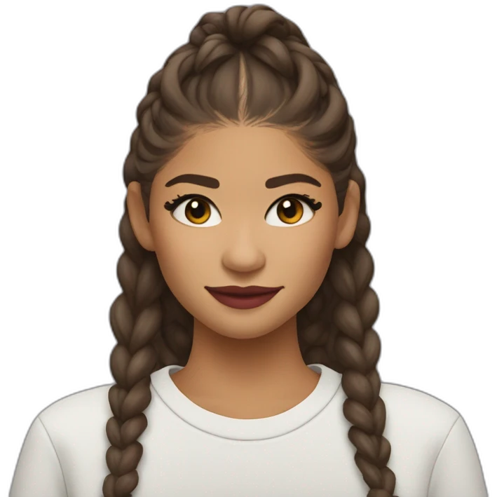 Zendaya in euphoria show emoji