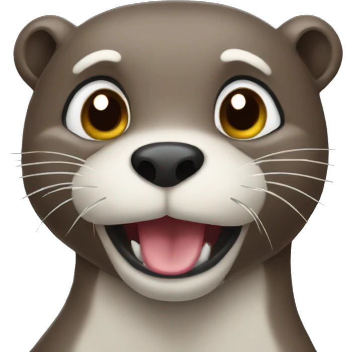 sarcastic otter emoji