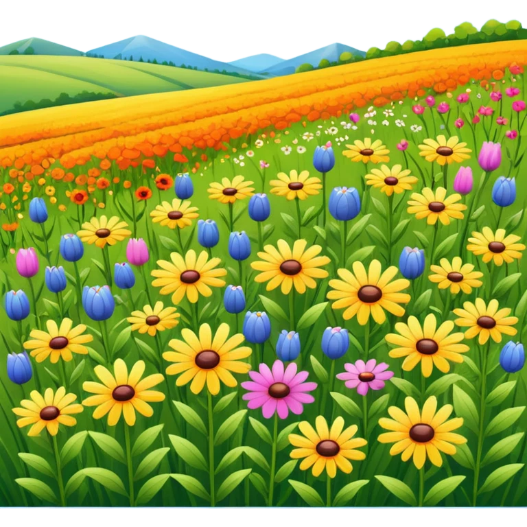 Wildflower Field emoji