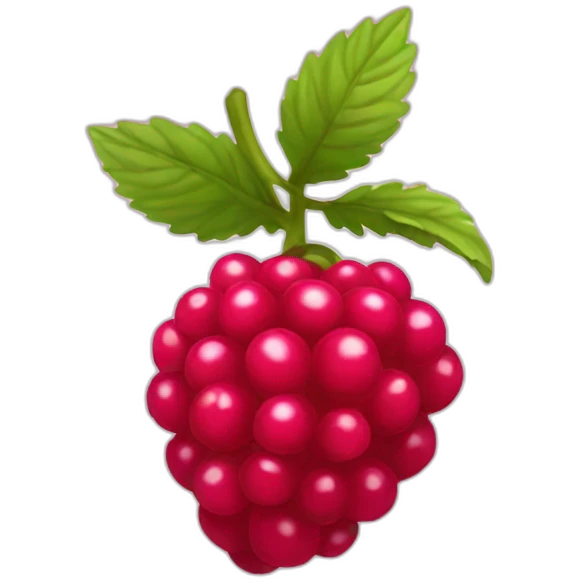 Rasberry emoji