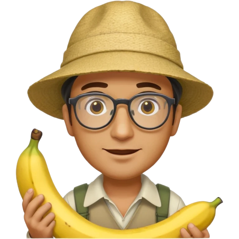 Male accountant loves fishing bananas movies and comics and is Italian emoji