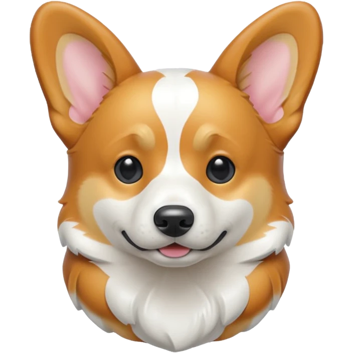 Marble corgi emoji