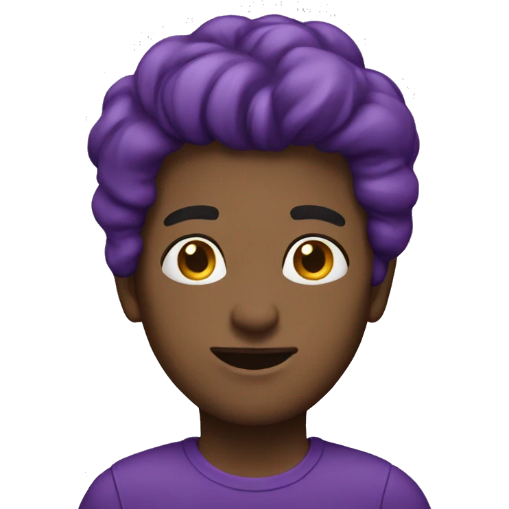 Purple emoji
