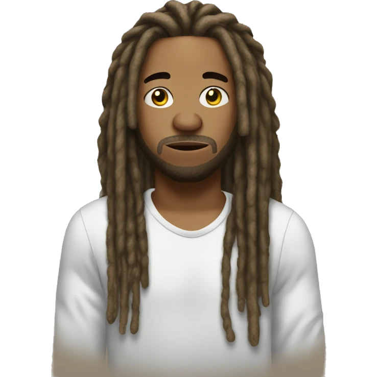 The rapper gazo with dreadlocks emoji