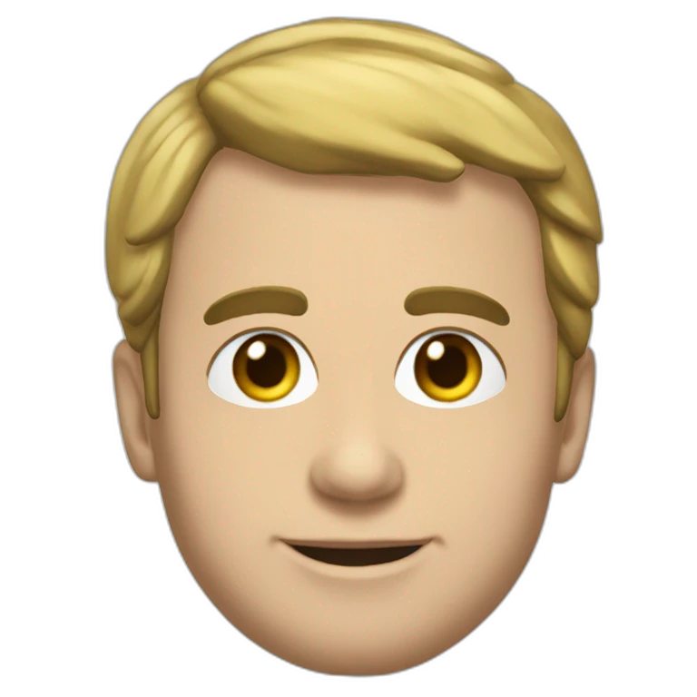 Macron homosexuel emoji