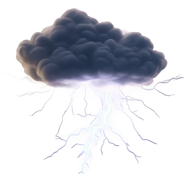thunderstorm emoji