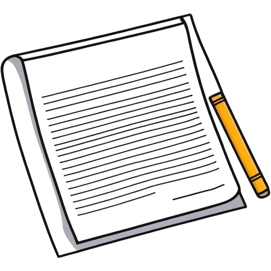 document with text lines emoji