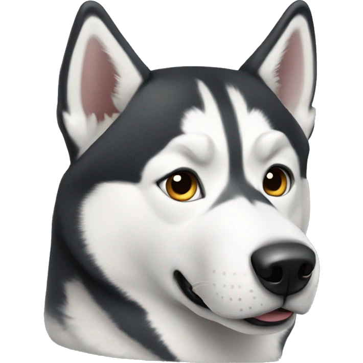 Siberian husky  emoji