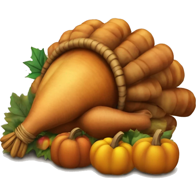 Thanksgiving cornucopia  emoji