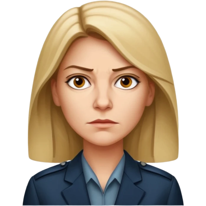 A CIA officer, looking like Carrie Mathison from the "Homeland" TV series. emoji
