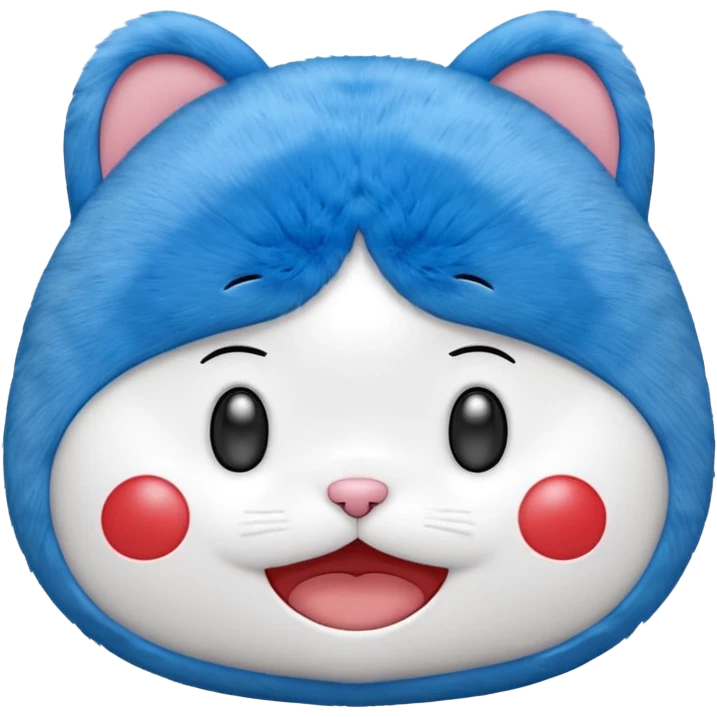 Make some emoji which looks like a pretty doraemon emoji