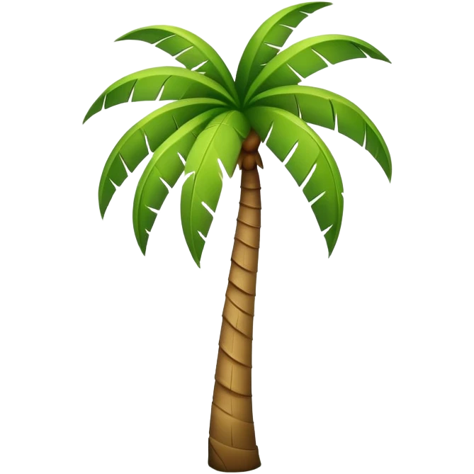Palm tree  emoji