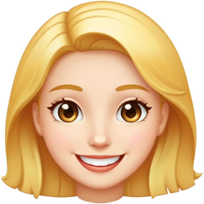 charming face with a sparkle smile emoji
