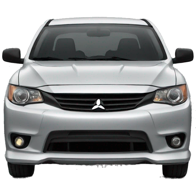 Mitsubishi noir  emoji