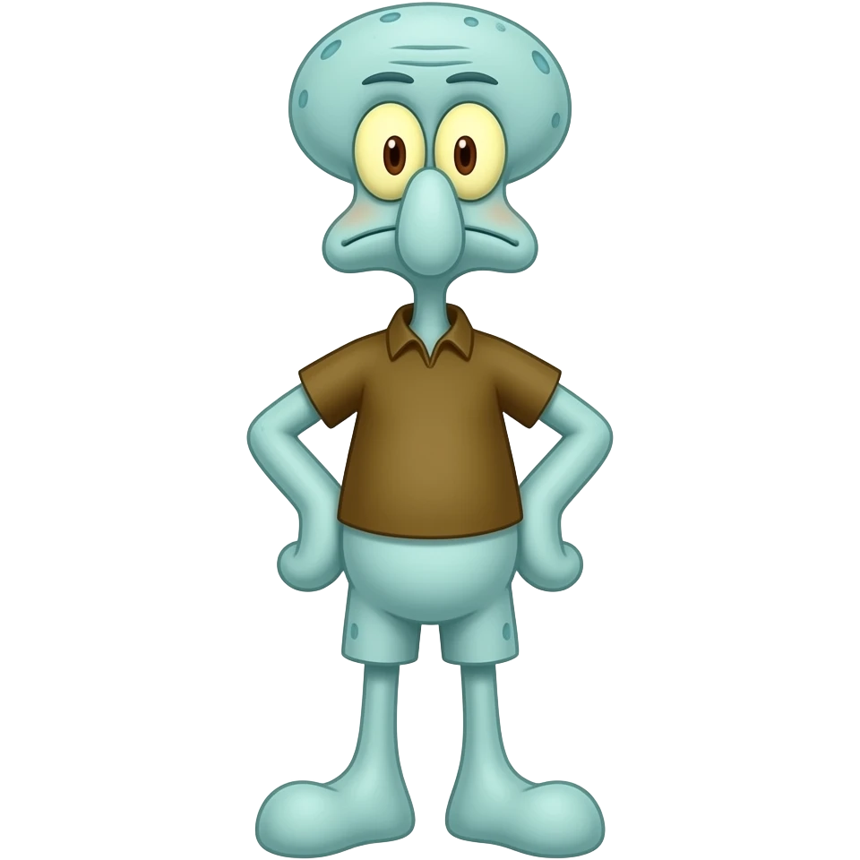handsome squidward emoji