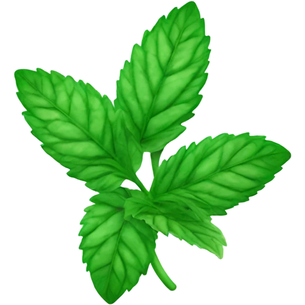 mint leafs emoji