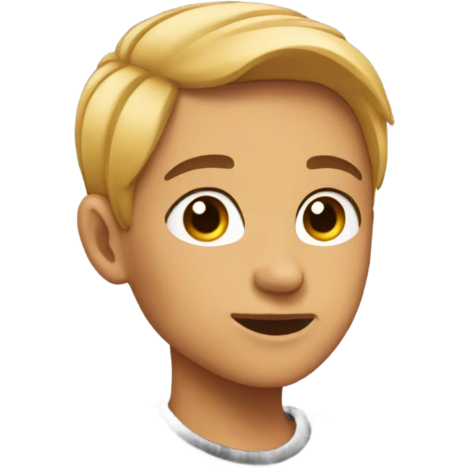 Short hair  emoji