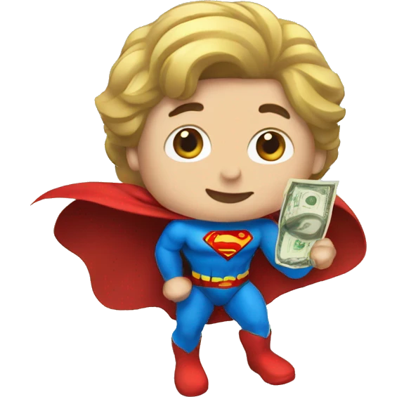 superman money emoji