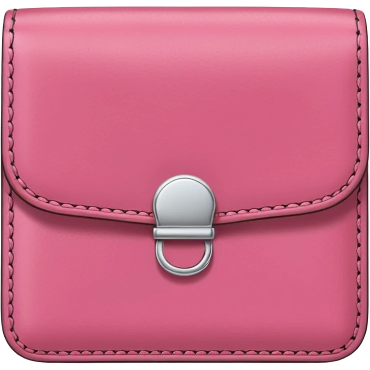 cartera de mujer color rosa  emoji