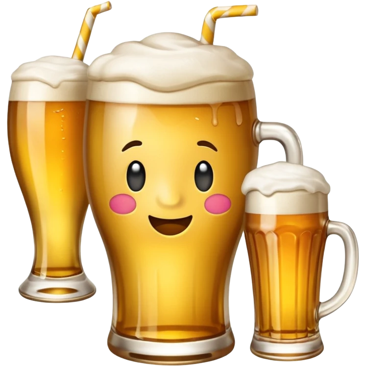 bier emoji gekennzeichnet mit "Freitags-Fübi" emoji