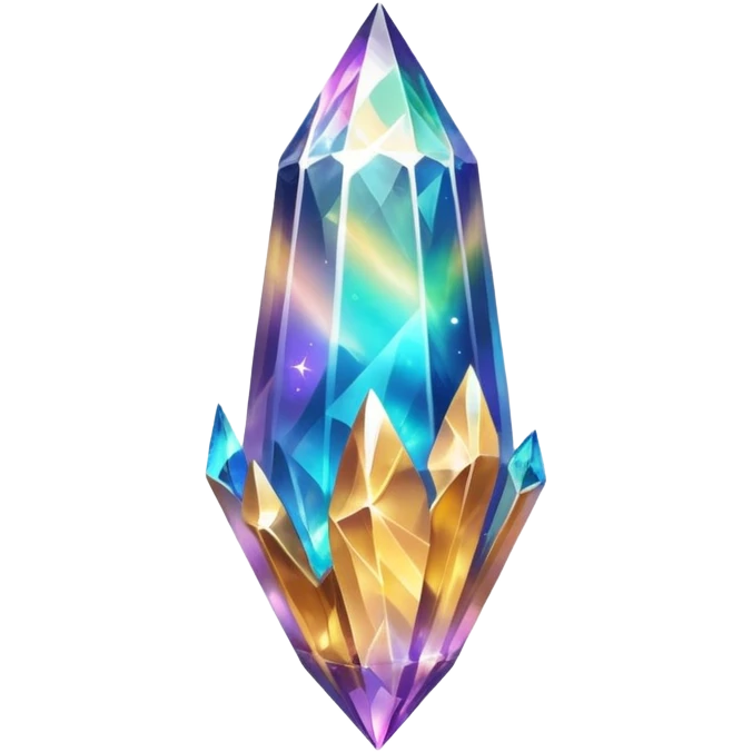 golden nebula crystal shard emoji