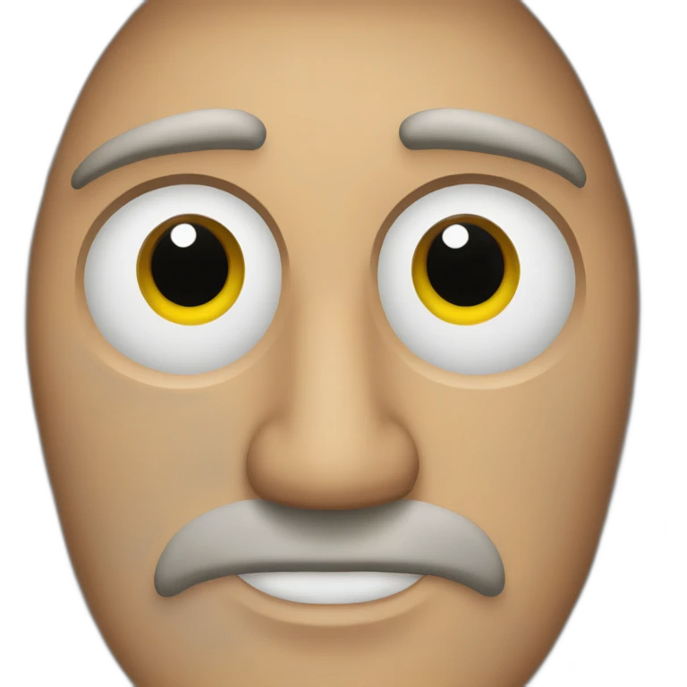 Señor de Ojos saltones emoji