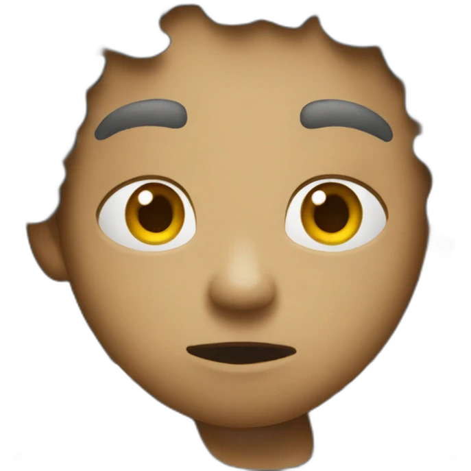 Intimidated emoji