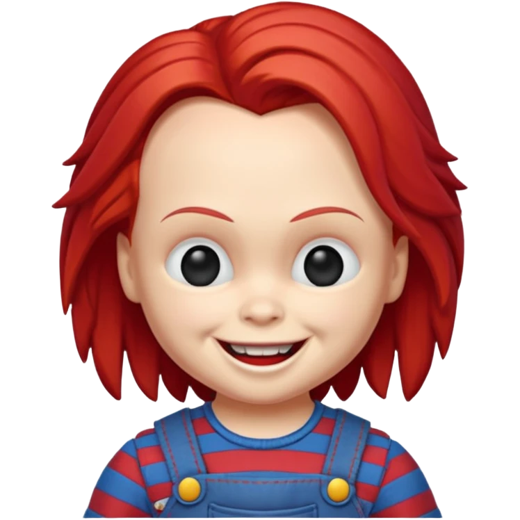 Un emojin de chuky emoji