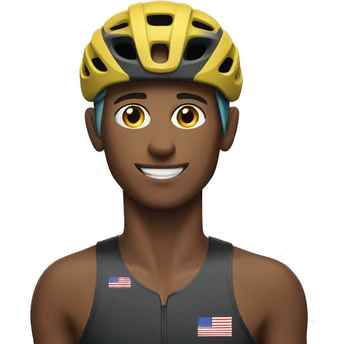 Triathlete  emoji