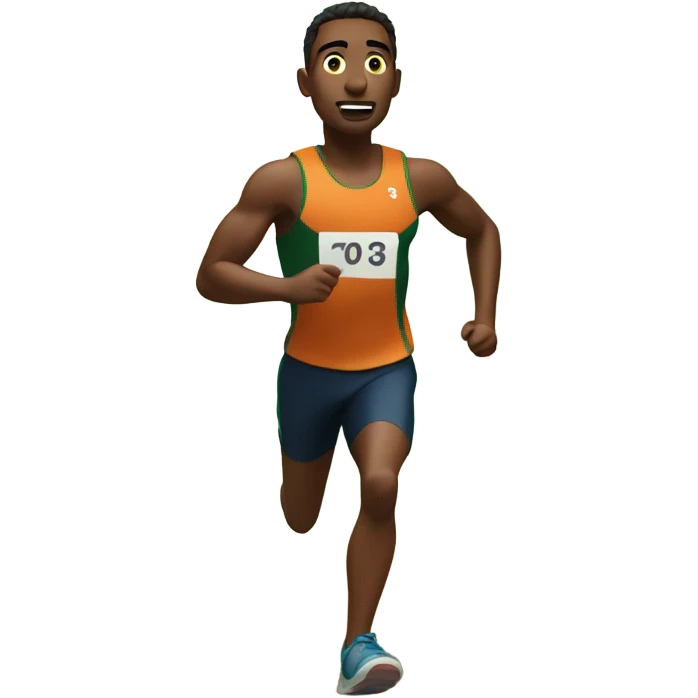 Cross country emoji