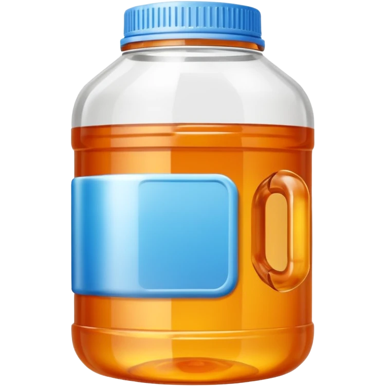 Amber laundry detergent jar emoji