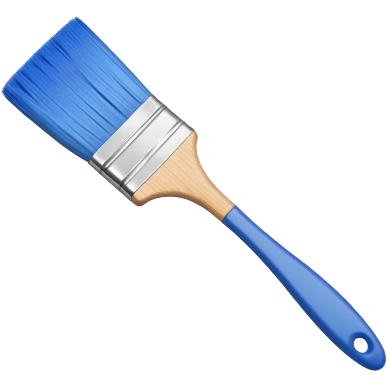 blue paint brush emoji