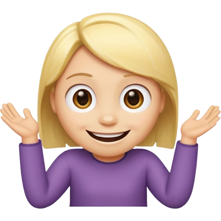 character from Inside Out 2, WhatsApp emoji style emoji