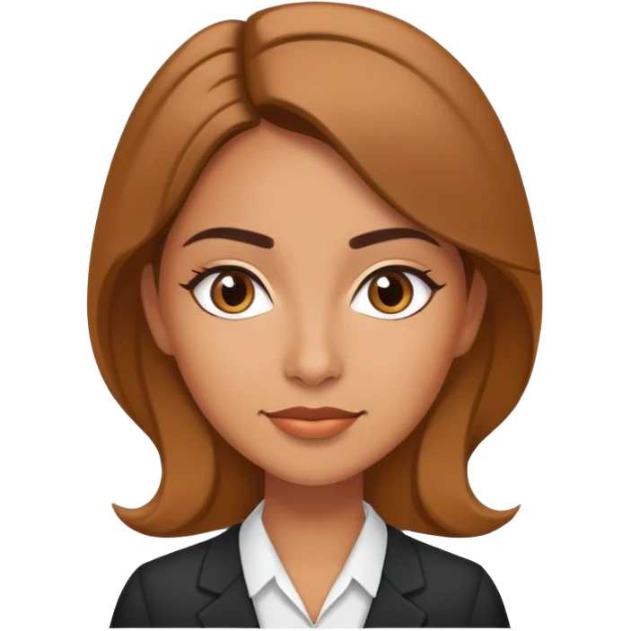an accountant, female, gen z, modern, latina emoji