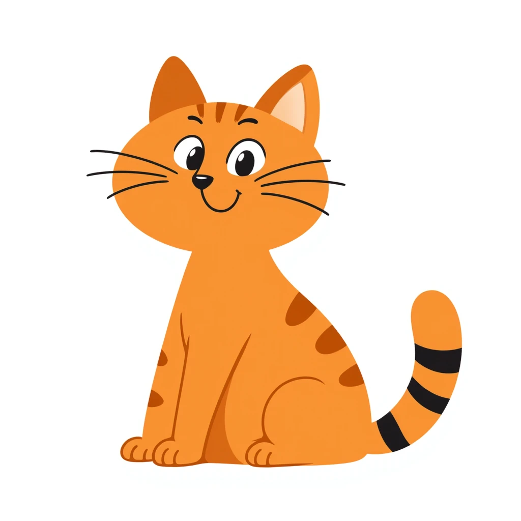 ginger cat smiling emoji