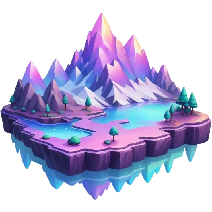 Epic rare complex iridescent aesthetic-scenery emoji