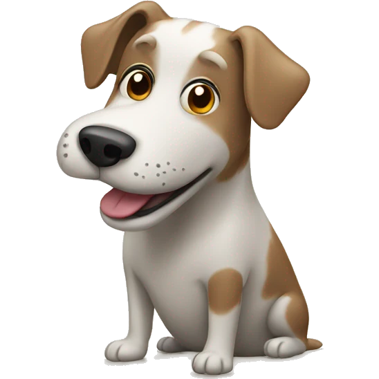 Dog on a Toilette  emoji