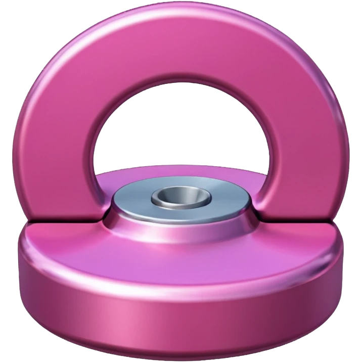 Pink weights emoji