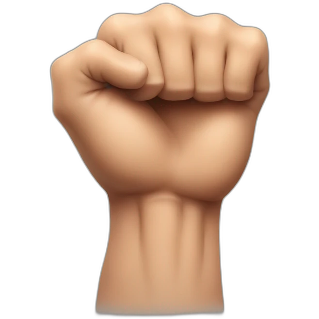 strong arm muscle emoji