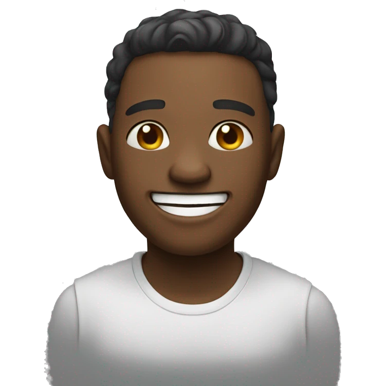 happy with so cool emoji